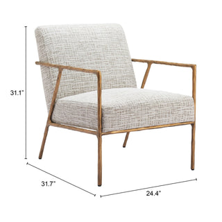 Zuo ModernZuo Modern | Norrebro Accent Chair Beige Frost110270Aloha Habitat