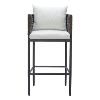 Zuo ModernZuo Modern | Palm Paradise Barstool Gray704028Aloha Habitat