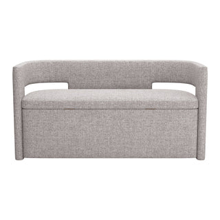 Zuo ModernZuo Modern | Papua Storage Bench Gray109994Aloha Habitat