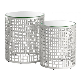 Zuo ModernZuo Modern | Reden Side Table Set (2-Piece) Silver110153Aloha Habitat