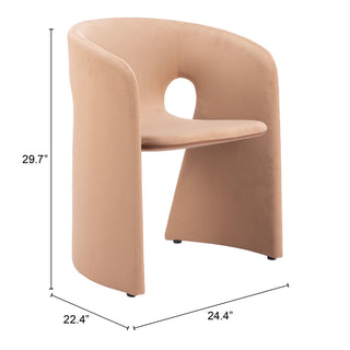 Zuo ModernZuo Modern | Rosyth Dining Chair Tan110125Aloha Habitat