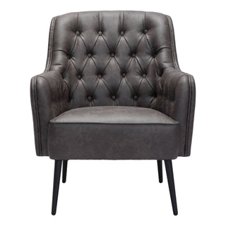 Zuo ModernZuo Modern | Tasmania Accent Chair Vintage Black109054Aloha Habitat