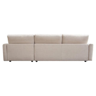 Diamond SofaArcadia 2PC Reversible Chaise Sectional w/ Feather Down Seating in Cream Fabric by Diamond Sofa - ARCADIACM2PCARCADIACM2PCAloha Habitat