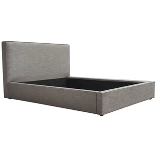 Diamond SofaCloud 43" Low Profile Queen Bed in Grey Fabric by Diamond Sofa - CLOUDQUBEDGRCLOUDQUBEDGRAloha Habitat