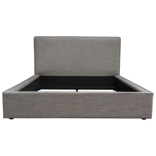 Diamond SofaCloud 43" Low Profile Queen Bed in Grey Fabric by Diamond Sofa - CLOUDQUBEDGRCLOUDQUBEDGRAloha Habitat