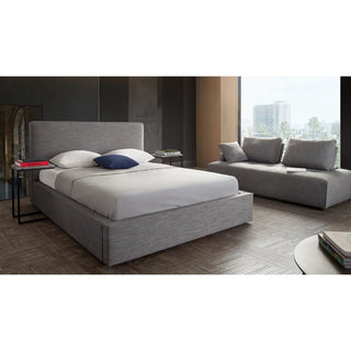 Diamond SofaCloud 43" Low Profile Queen Bed in Grey Fabric by Diamond Sofa - CLOUDQUBEDGRCLOUDQUBEDGRAloha Habitat