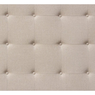 Diamond SofaMadison Ave Tufted Wing Eastern King Bed in Sand Button Tufted Fabric by Diamond Sofa - MADISONAVEEKBEDSDMADISONAVEEKBEDSDAloha Habitat