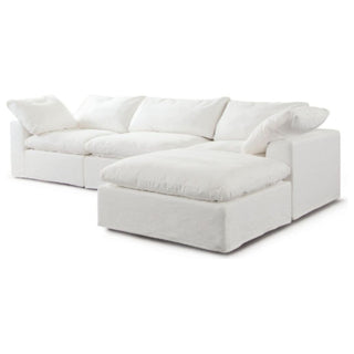 Diamond SofaWillow 4PC Modular Reversible Chaise Sectional in White Linen Fabric by Diamond Sofa - WILLOW2SC1AC1OTWHWILLOW2SC1AC1OTWHAloha Habitat