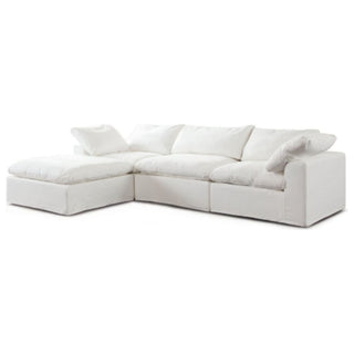 Diamond SofaWillow 4PC Modular Reversible Chaise Sectional in White Linen Fabric by Diamond Sofa - WILLOW2SC1AC1OTWHWILLOW2SC1AC1OTWHAloha Habitat