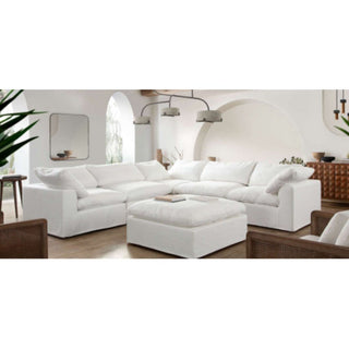 Diamond SofaWillow 5PC Corner Sectional in White Linen Fabric by Diamond Sofa - WILLOW3SC2ACWHWILLOW3SC2ACWHAloha Habitat