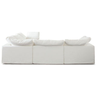 Diamond SofaWillow 5PC Corner Sectional in White Linen Fabric by Diamond Sofa - WILLOW3SC2ACWHWILLOW3SC2ACWHAloha Habitat