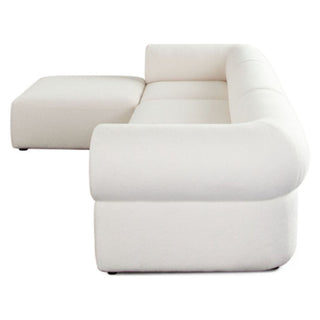 Diamond SofaZia 4PC Modular Reversible Chaise Sectional in Ivory Sherpa Fabric by Diamond Sofa - ZIA2SC1AC1OTIVZIA2SC1AC1OTIVAloha Habitat