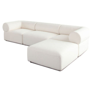 Diamond SofaZia 4PC Modular Reversible Chaise Sectional in Ivory Sherpa Fabric by Diamond Sofa - ZIA2SC1AC1OTIVZIA2SC1AC1OTIVAloha Habitat