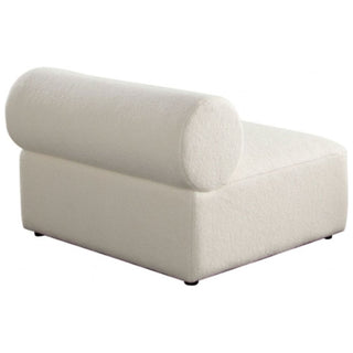 Diamond SofaZia Armless Chair in Ivory Sherpa Fabric by Diamond Sofa - ZIAACIVZIAACIVAloha Habitat