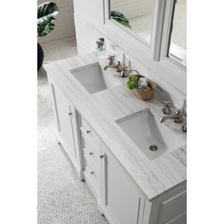 James MartinJames Martin De Soto 60" Double Vanity, Bright White825-V60D-BW-3AFAloha Habitat