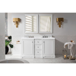 James MartinJames Martin De Soto 60" Double Vanity, Bright White825-V60D-BW-3AFAloha Habitat