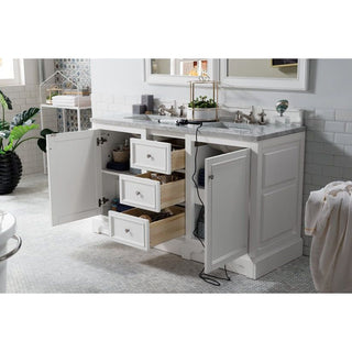 James MartinJames Martin De Soto 60" Double Vanity, Bright White825-V60D-BW-3CARAloha Habitat