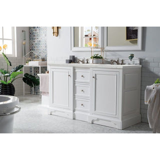 James MartinJames Martin De Soto 60" Double Vanity, Bright White825-V60D-BW-3EJPAloha Habitat