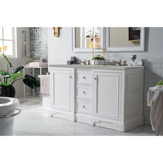 James MartinJames Martin De Soto 60" Double Vanity, Bright White825-V60D-BW-3ESRAloha Habitat