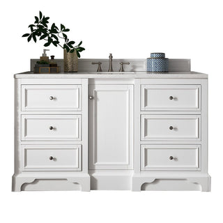 James MartinJames Martin De Soto 60" Single Vanity, Bright White825-V60S-BW-3AFAloha Habitat