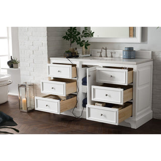 James MartinJames Martin De Soto 60" Single Vanity, Bright White825-V60S-BW-3AFAloha Habitat