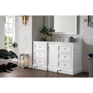 James MartinJames Martin De Soto 60" Single Vanity, Bright White825-V60S-BW-3AFAloha Habitat