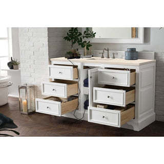 James MartinJames Martin De Soto 60" Single Vanity, Bright White825-V60S-BW-3EMRAloha Habitat