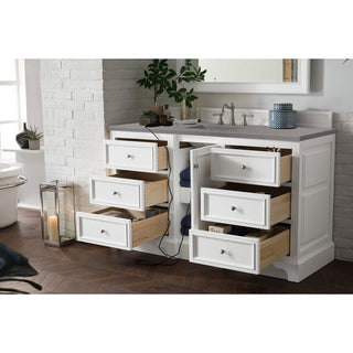 James MartinJames Martin De Soto 60" Single Vanity, Bright White825-V60S-BW-3GEXAloha Habitat