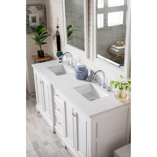 James MartinJames Martin De Soto 72" Double Vanity, Bright White825-V72-BW-3WZAloha Habitat