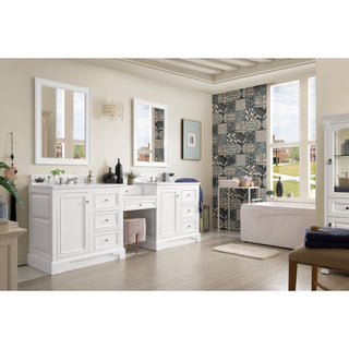 James MartinJames Martin - De Soto 94" Double Vanity Set, Bright White w/ 3 CM White Zeus Quartz Top - 825-V94-BW-DU-WZ825-V94-BW-DU-WZAloha Habitat