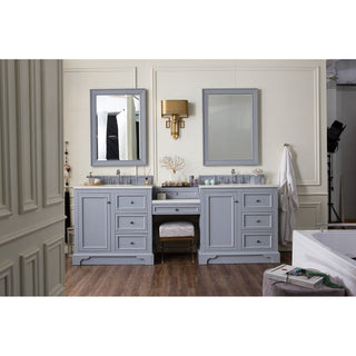 James MartinJames Martin - De Soto 94" Double Vanity Set, Silver Gray w/ 3 CM Arctic Fall Solid Surface Top - 825-V94-SL-DU-AF825-V94-SL-DU-AFAloha Habitat