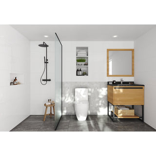 LavivaLaviva - Alto 30" California White Oak Bathroom Vanity with Black Wood Marble Countertop - 313SMR-30CO-BW313SMR-30CO-BWAloha Habitat