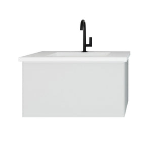 LavivaLaviva - Vitri 30" Cloud White Bathroom Vanity with VIVA Stone Matte White Solid Surface Countertop - 313VTR-30CW-MW313VTR-30CW-MWAloha Habitat