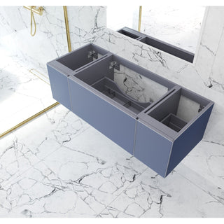 LavivaLaviva Vitri 54" Nautical Blue Wall Hung Bathroom Vanity Cabinet 313 Vtr 54 Nb313VTR-54NBAloha Habitat