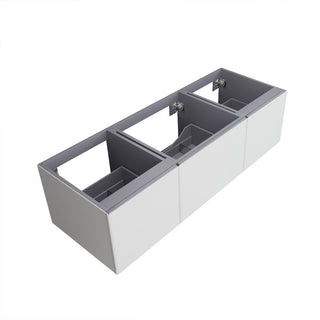 LavivaLaviva Vitri 60" Cloud White Single Sink Wall Hung Bathroom Vanity Cabinet 313 Vtr 60 Ccw313VTR-60CCWAloha Habitat