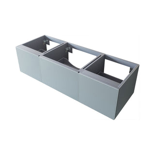 LavivaLaviva Vitri 60" Fossil Grey Single Sink Wall Hung Bathroom Vanity Cabinet 313 Vtr 60 Cfg313VTR-60CFGAloha Habitat