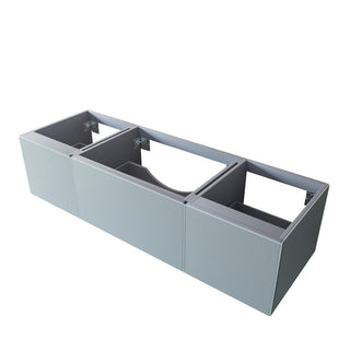 LavivaLaviva Vitri 66" Fossil Grey Single Sink Wall Hung Bathroom Vanity Cabinet 313 Vtr 66 Fg313VTR-66FGAloha Habitat