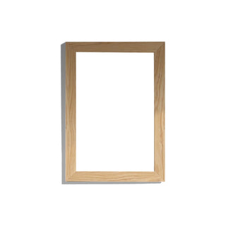 LavivaSterling 24" Framed Rectangular California White Oak Mirror 313 Ff 2430 Co313FF-2430COAloha Habitat