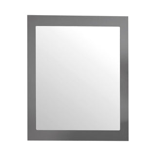 LavivaSterling 24" Framed Rectangular Grey Mirror 313 Ff 2430 G313FF-2430GAloha Habitat