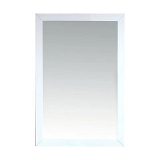 LavivaSterling 24" Framed Rectangular White Mirror 313 Ff 2430 W313FF-2430WAloha Habitat