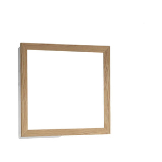 LavivaSterling 36" Framed Rectangular California White Oak Mirror 313 Ff 3630 Co313FF-3630COAloha Habitat