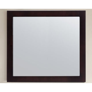 LavivaSterling 36" Framed Rectangular Espresso Mirror 313 Ff 3630 E313FF-3630EAloha Habitat