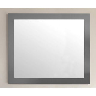 LavivaSterling 36" Framed Rectangular Maple Grey Mirror 313 Ff 3630 Mg313FF-3630MGAloha Habitat