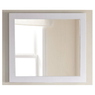 LavivaSterling 36" Framed Rectangular White Mirror 313 Ff 3630 W313FF-3630WAloha Habitat