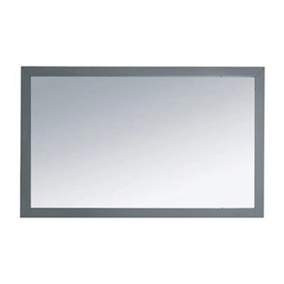 LavivaSterling 48" Framed Rectangular Grey Mirror 313 Ff 4830 G313FF-4830GAloha Habitat