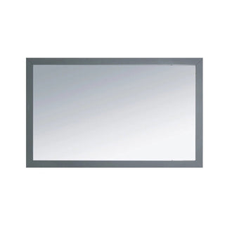 LavivaSterling 48" Framed Rectangular Maple Grey Mirror 313 Ff 4830 Mg313FF-4830MGAloha Habitat