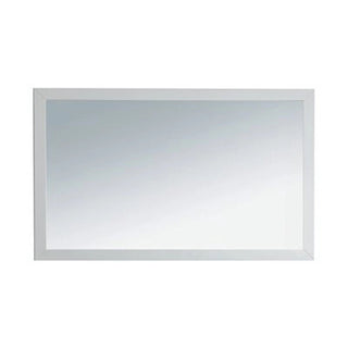 LavivaSterling 48" Framed Rectangular Soft White Mirror 313 Ff 4830 Sw313FF-4830SWAloha Habitat