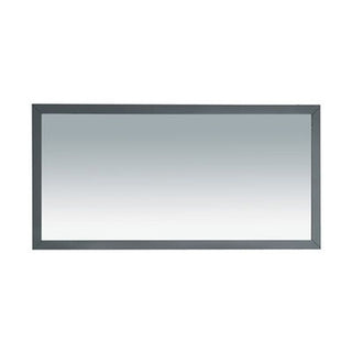 LavivaSterling 60" Framed Rectangular Grey Mirror 313 Ff 6030 G313FF-6030GAloha Habitat