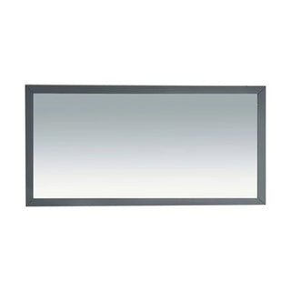 LavivaSterling 60" Framed Rectangular Maple Grey Mirror 313 Ff 6030 Mg313FF-6030MGAloha Habitat