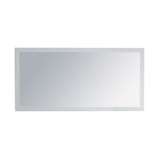 LavivaSterling 60" Framed Rectangular White Mirror 313 Ff 6030 W313FF-6030WAloha Habitat